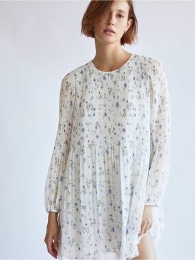 Wilfred Daydreamer Floral Mini Dress Size L NWOT